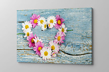 Obraz Srdce z kvetov 1590